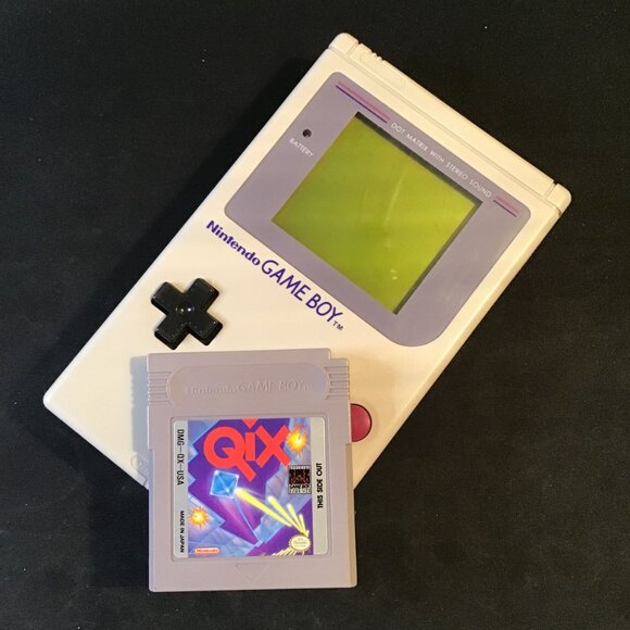 Restored 1989 Nintendo Gameboy Original with Qix - Picture 9 of 9